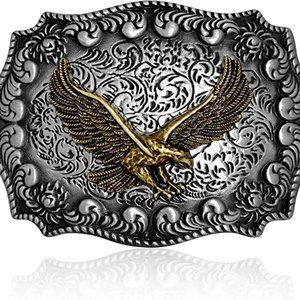 Eagle Western Cowboy Texas Rodeo Large Belt Buckle for Men Women New